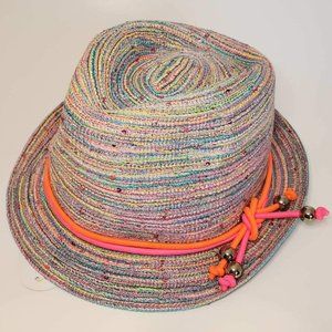 NWT LittleMissMatched Multi-Colored Roll-Up Hat